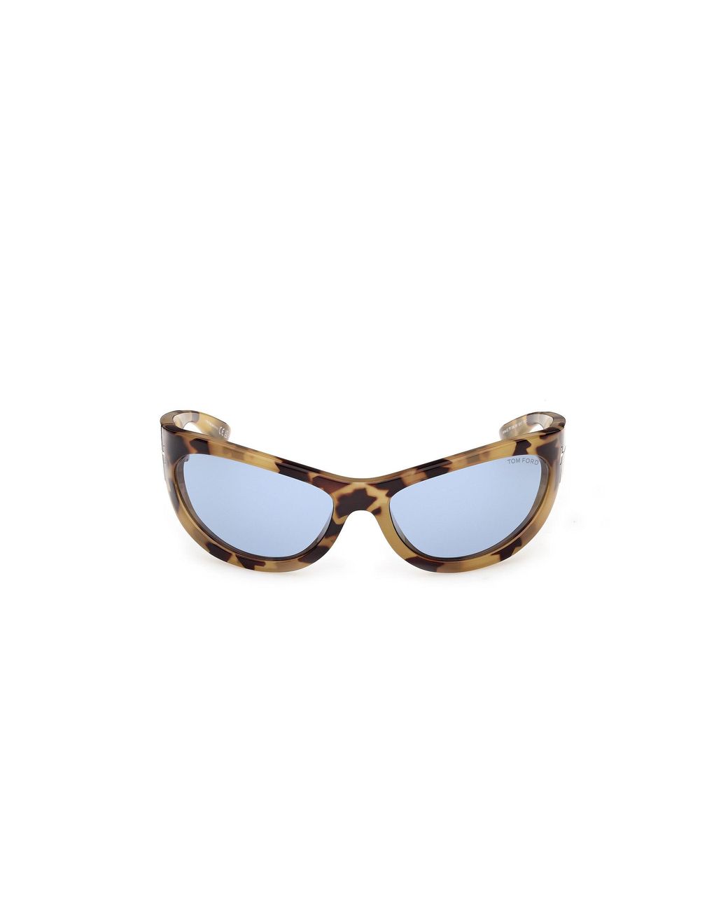 Tom Ford Black Ft1365 Leona-02 56V Sunglasses Injected Cat Eye Normal