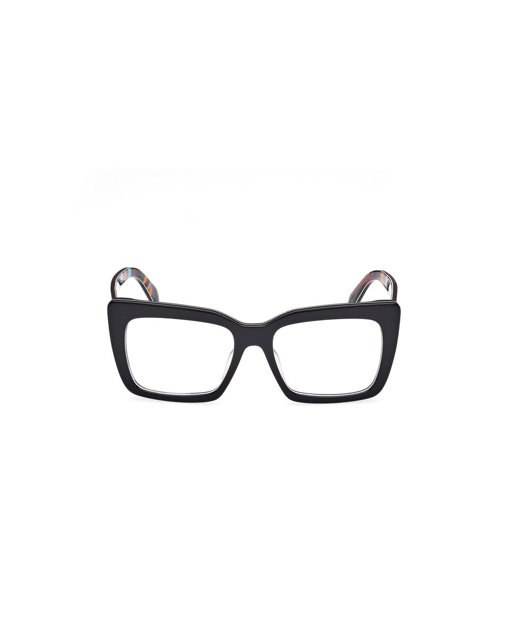 Emilio Pucci Black Ep5261 5 Optical Frames Acetate Squared Normal