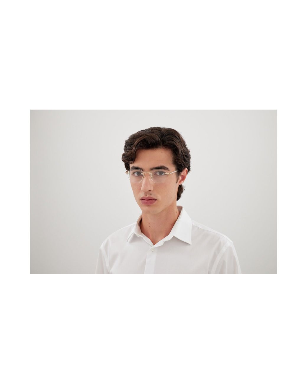 Montblanc Black Mb0403O 001 Optical Frames Metal Transparent Round for men
