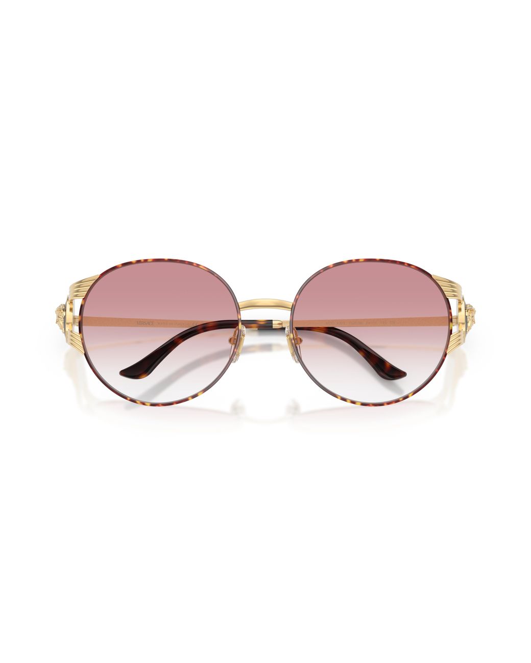 Versace Black Ve2303 15253B Sunglasses Metal Round Normal Nuanced