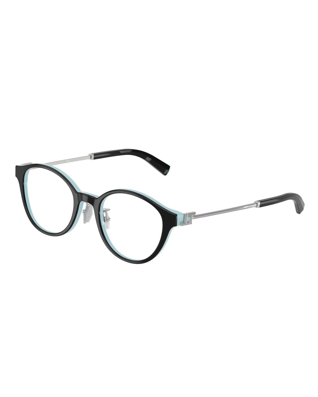 Tiffany & Co Black Tf2275D 8055 Optical Frames Acetate Round Normal
