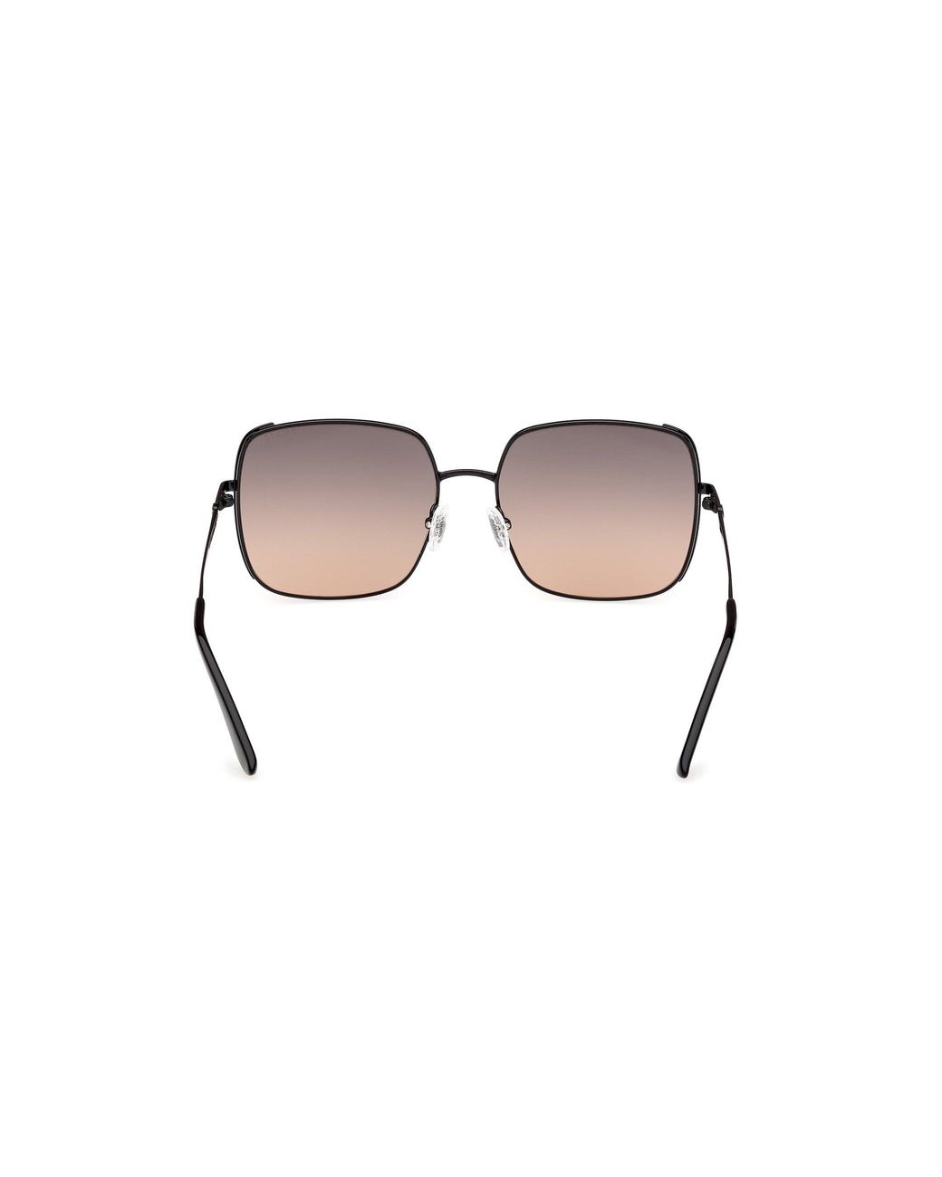 Guess Black Gu00194 01B Sunglasses Metal Smoke Squared Normal