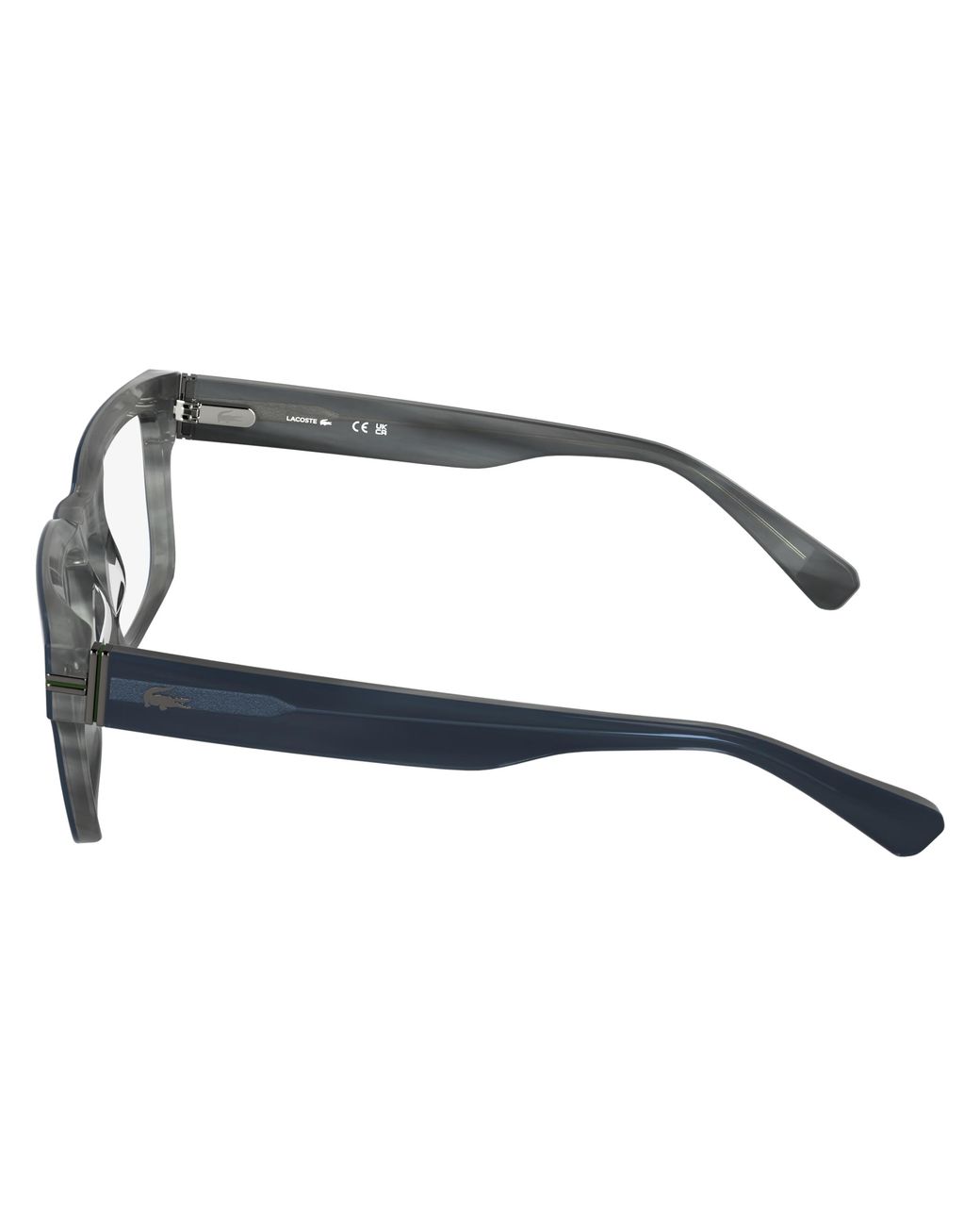 Lacoste Black L4016 301 Optical Frames Acetate Squared Normal for men