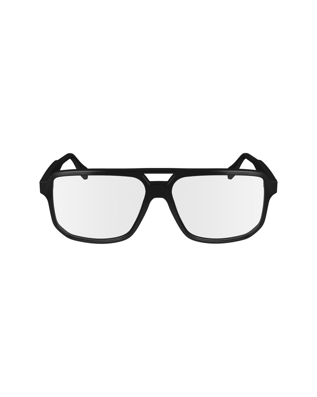 Karl Lagerfeld Black Kl6156 001 Optical Frames Acetate Pilot Normal Normal for men
