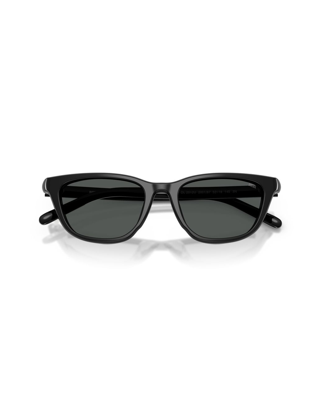 DIESEL Black Dl2012U 200187 Sunglasses Acetate Cat Eye Normal