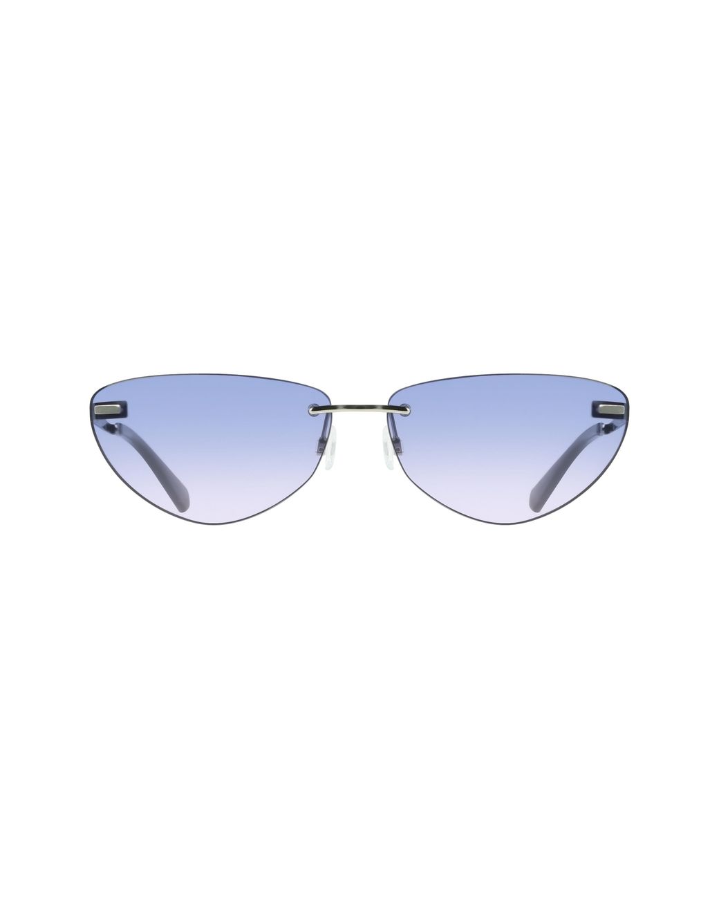 Calvin Klein Black Ckj25208S 047 Sunglasses Metal Cat Eye Normal Shaded