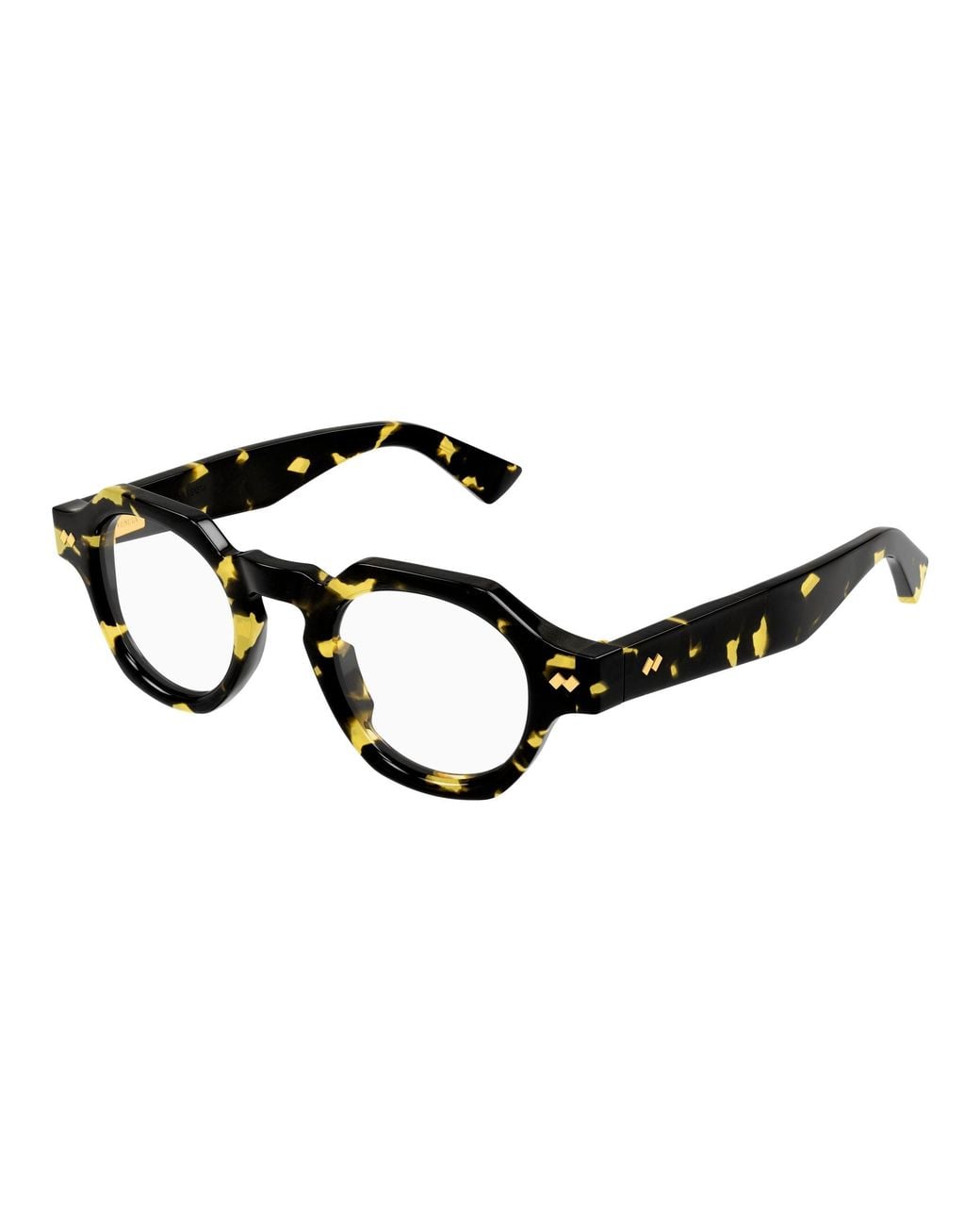 Bottega Veneta Black Bv1487O 002 Optical Frames Acetate Transparent Round
