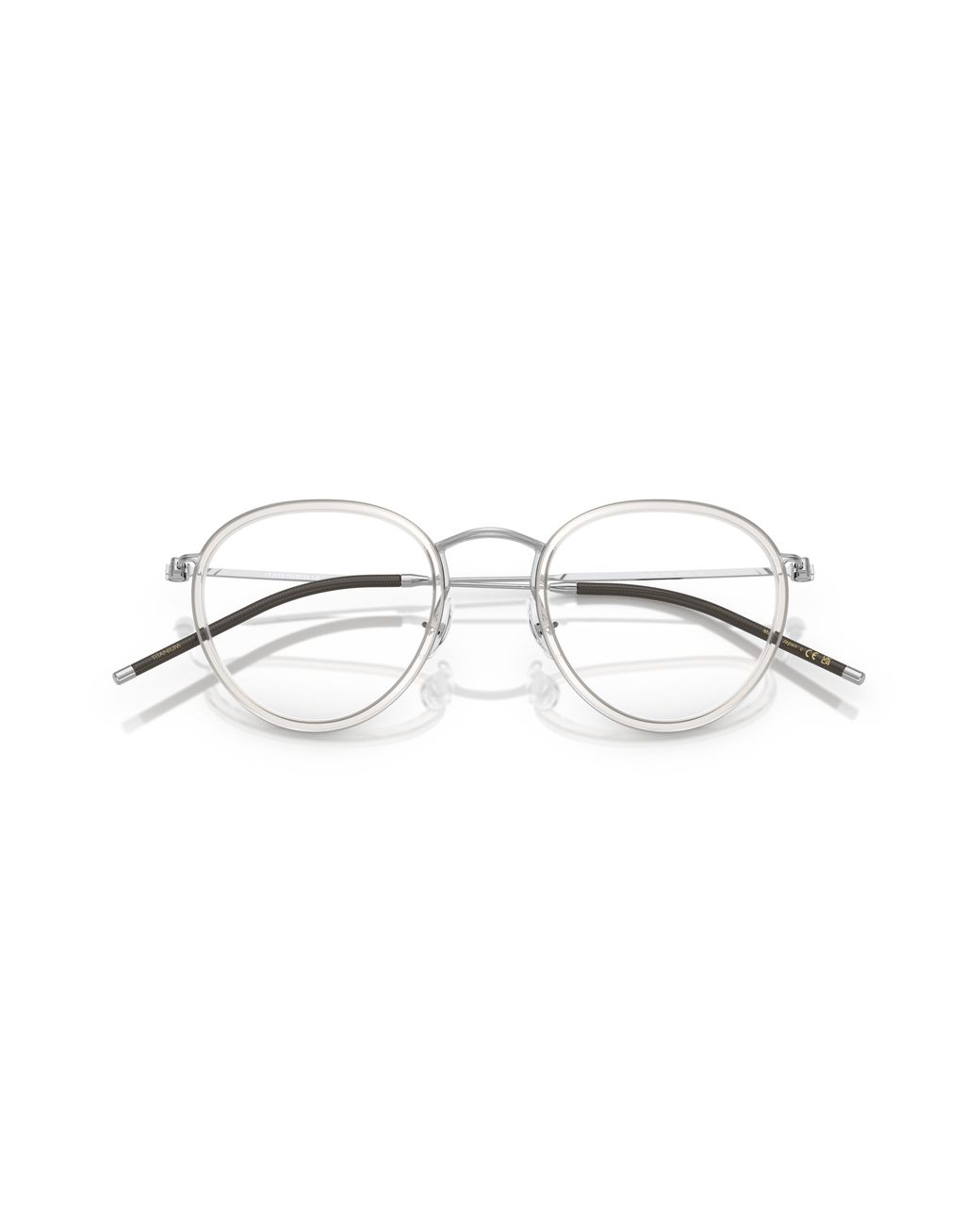 Oliver Peoples Black Ov1360T Tk-11 5036 Optical Frames Titanium Transparent Pantos Normal