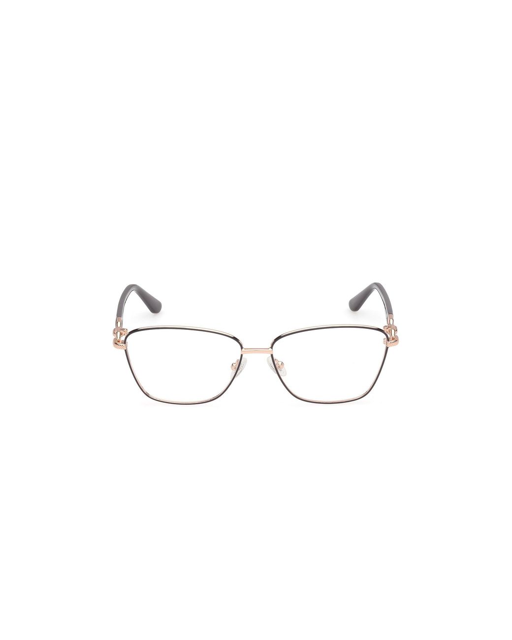 Guess Black Gu50179 020 Optical Frames Metal Squared Normal