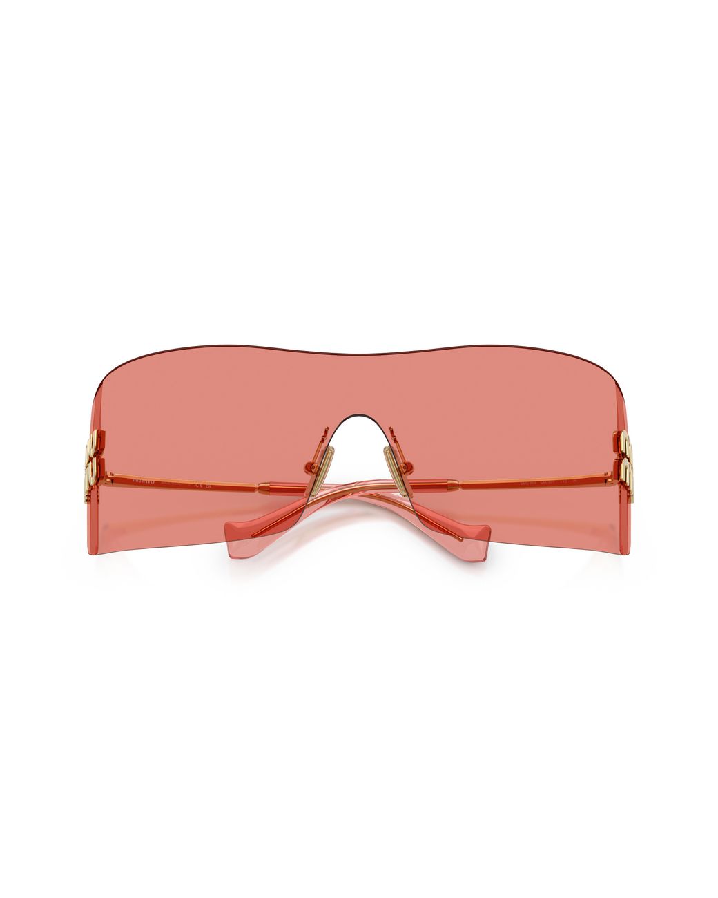 Miu Miu Black Mu B53S 5Ak20Y Sunglasses Metal Squared Normal