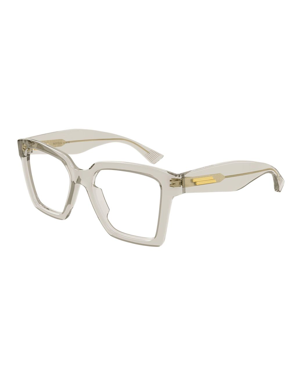 Bottega Veneta Black Bv1458O 003 Optical Frames Acetate Transparent Squared