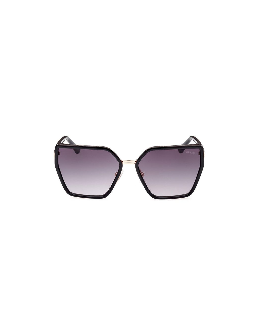 Guess Black Gu7871 01B Sunglasses Injected Butterfly Normal Shaded