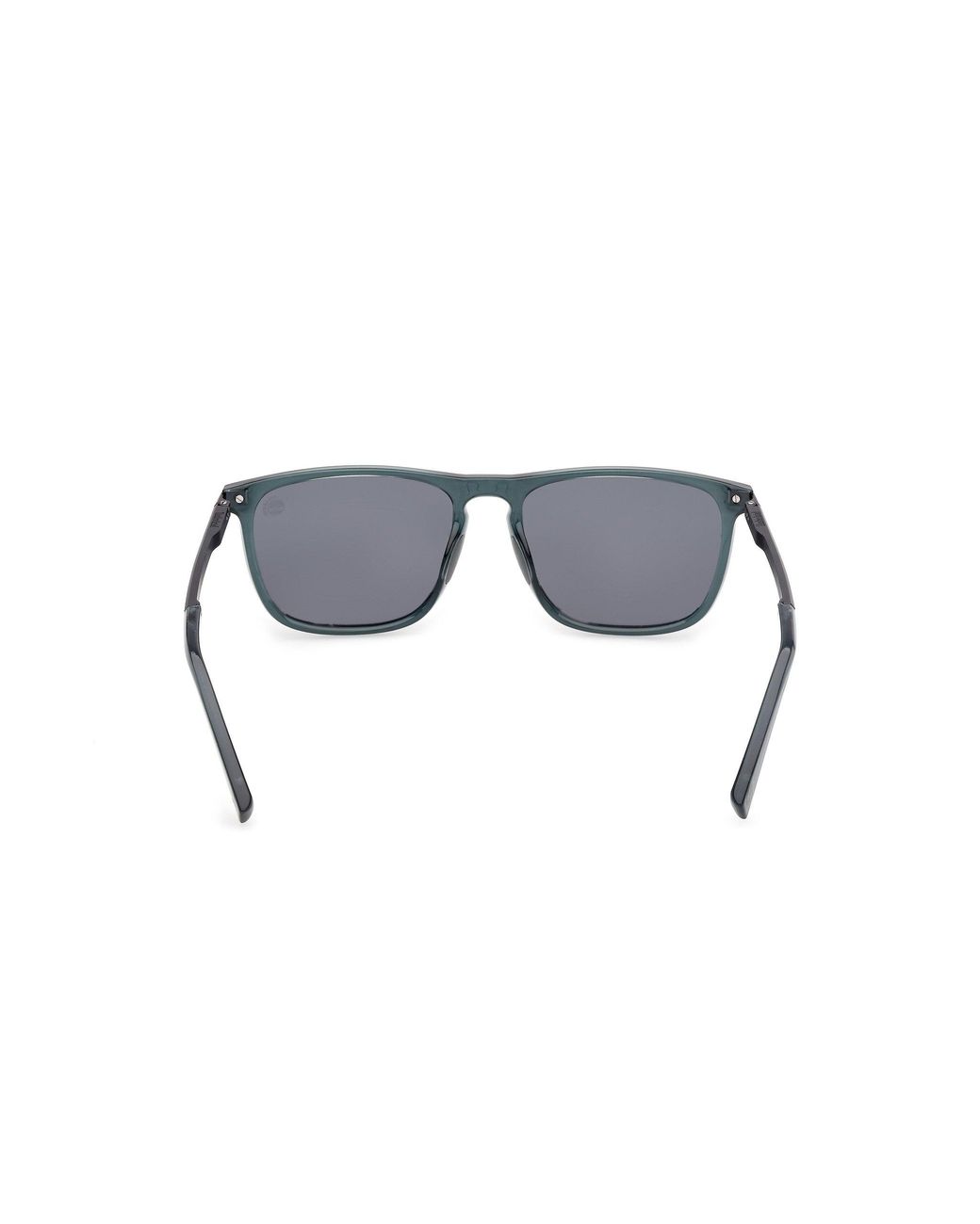 Timberland Black Tb00088 90D Sunglasses Injected Smoke Squared Polarized for men
