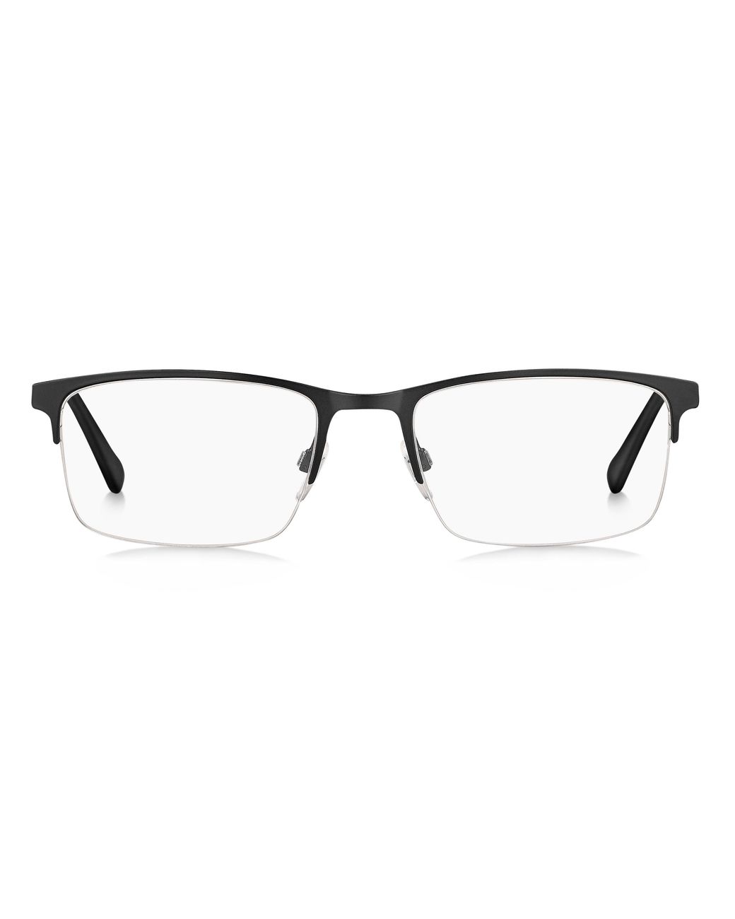 Pierre Cardin Black P.C. 6874 003 Optical Frames Steel Squared for men