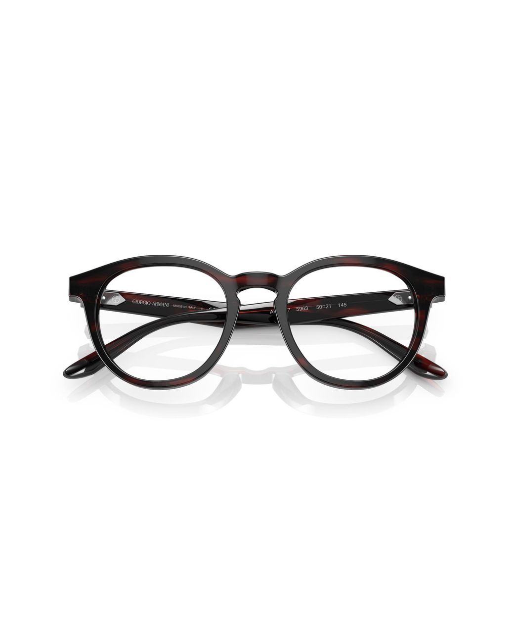 Giorgio Armani Black Ar7227 5963 Optical Frames Acetate Pantos Normal for men