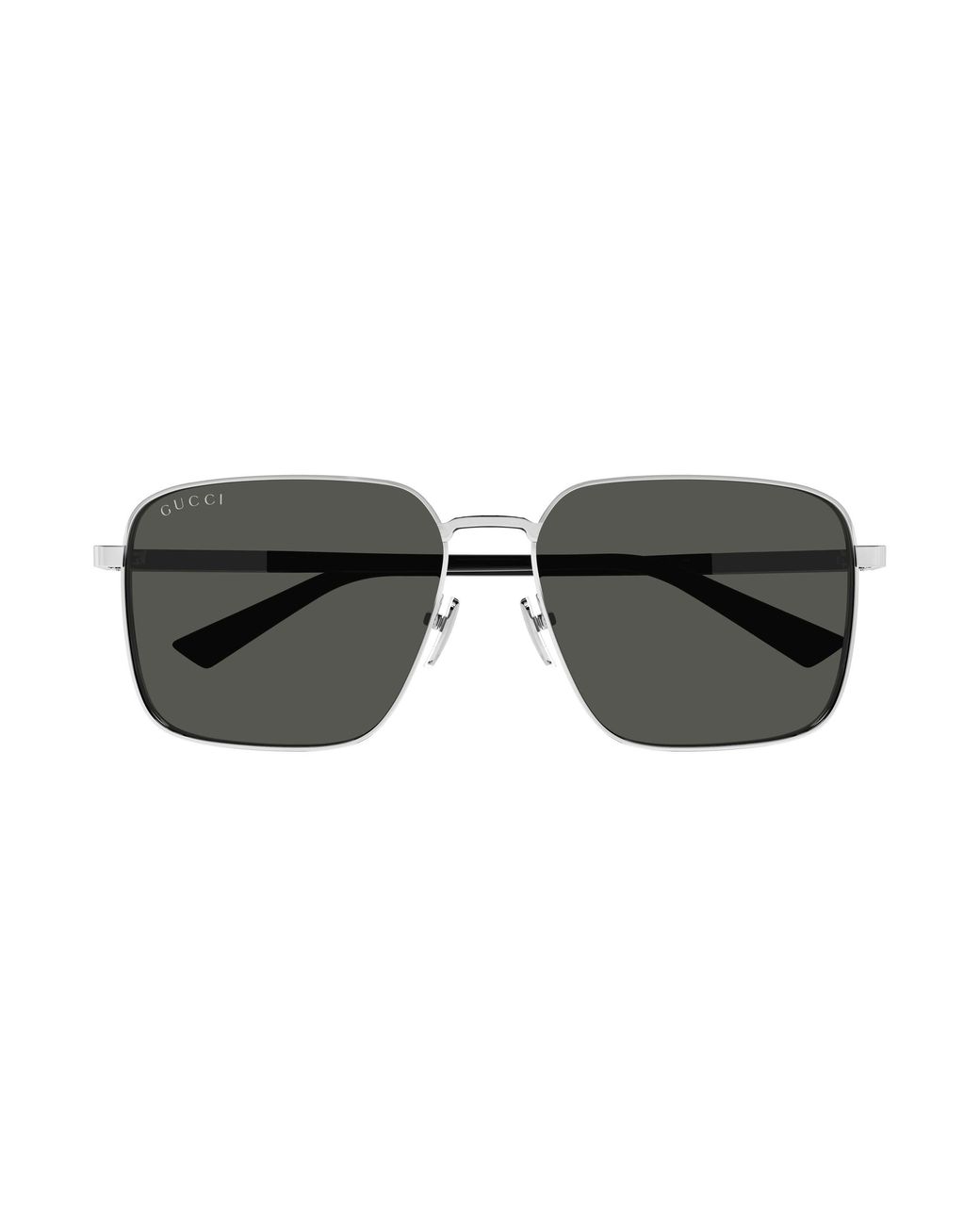 Gucci Black Gg1965Sk 001 Sunglasses Metal Squared for men