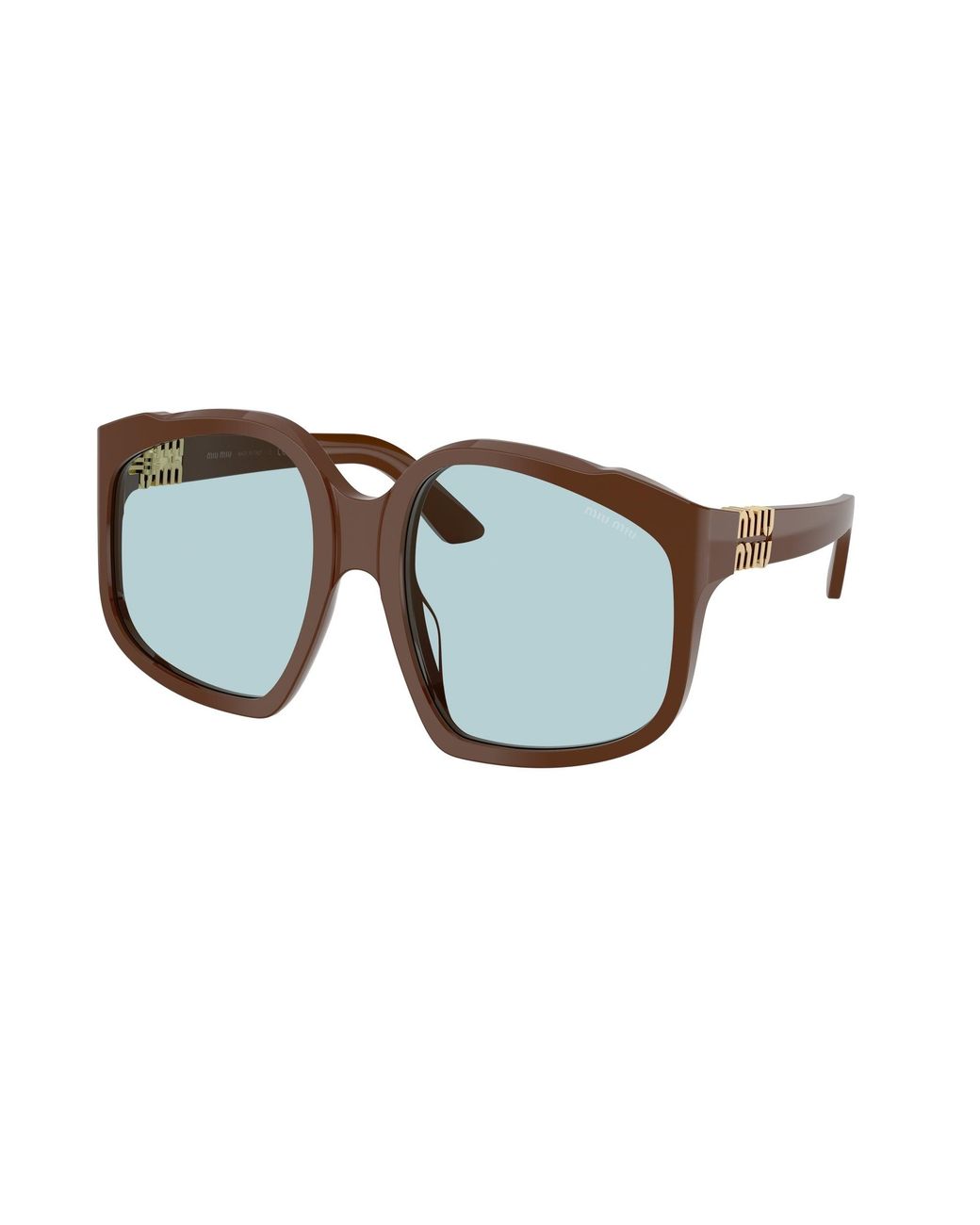 Miu Miu Black Mu A07S 24D20R Sunglasses Acetate Geometric Normal