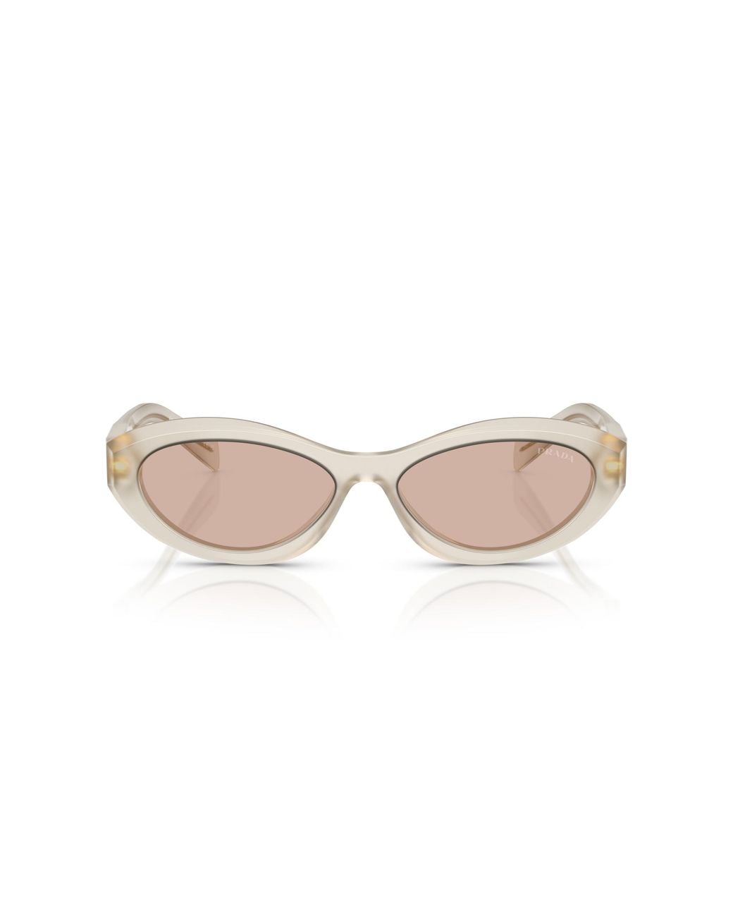 Prada Black Pr 26Zs 12V4I2 Sunglasses Acetate Geometric Normal