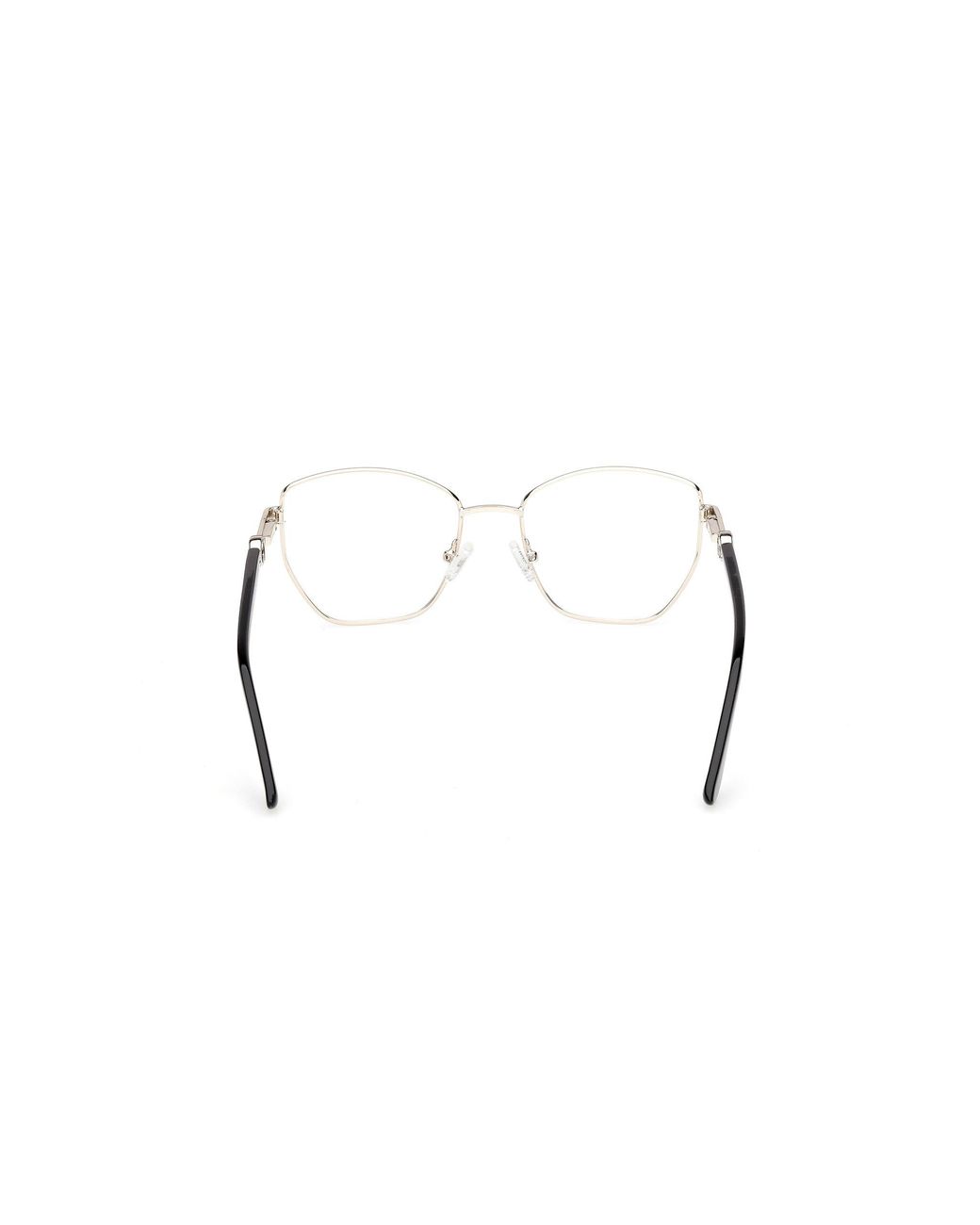 Guess Black Gu50312 001 Optical Frames Metal Geometric Normal