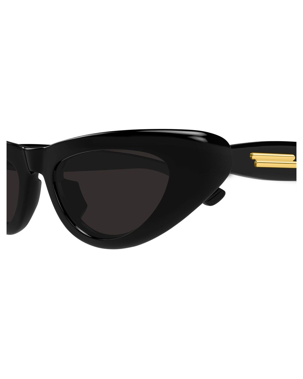 Bottega Veneta Black Bv1450S 001 Sunglasses Acetate Cat Eye