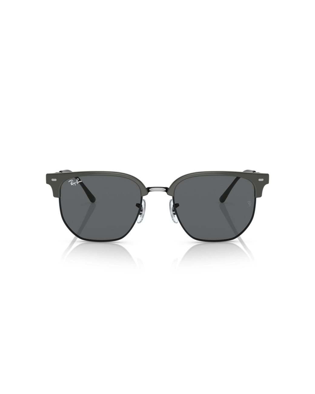 Ray-Ban Black Rb4416 New Clubmaster Square Sunglasses