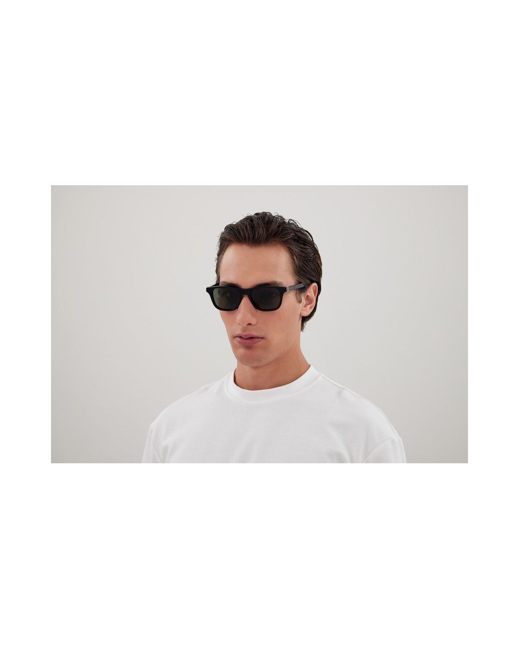 Gucci Black Gg1671S 001 Sunglasses Acetate Round for men