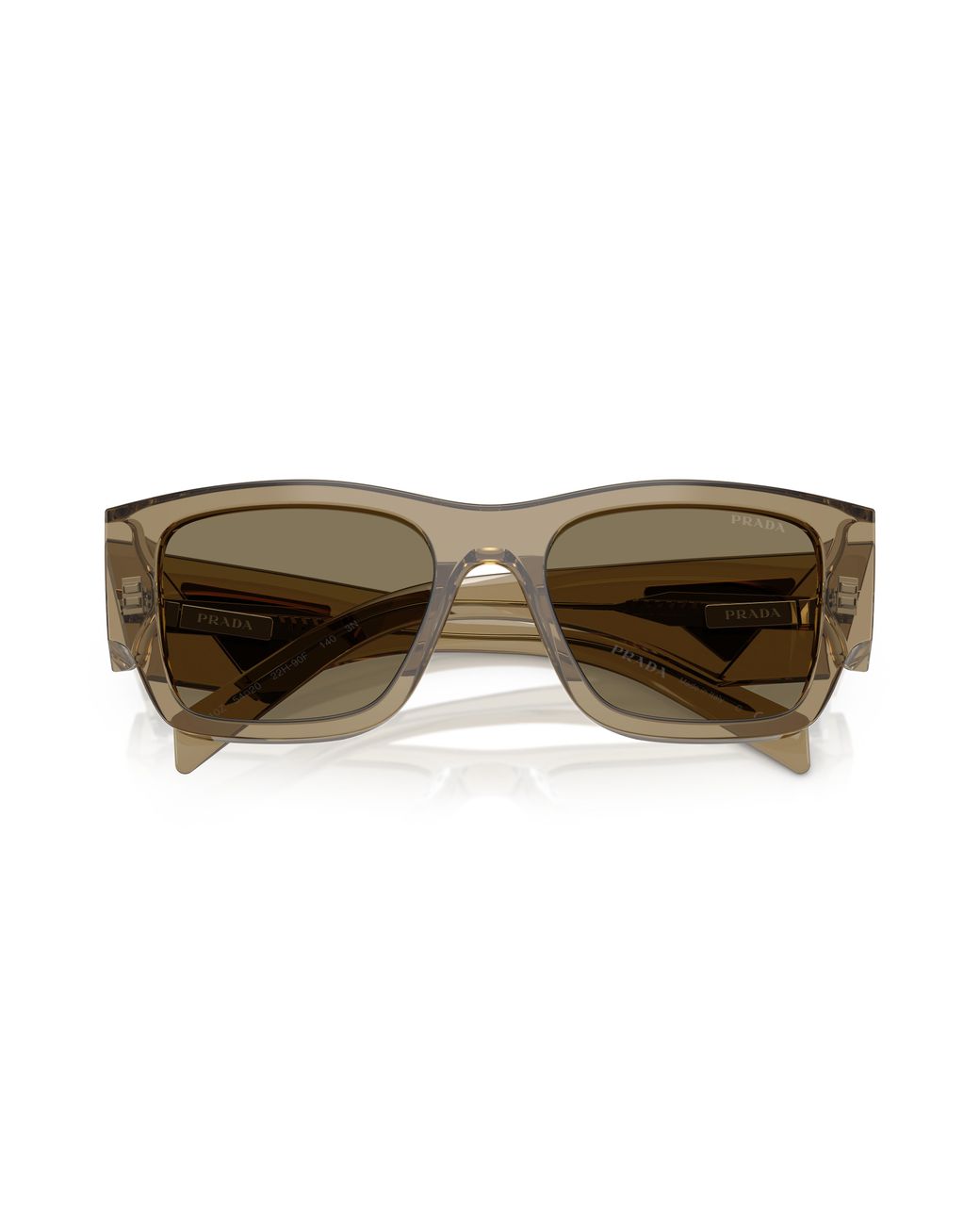 Prada Black Pr 10Zs 22H90F Sunglasses Acetate Pillow Normal for men