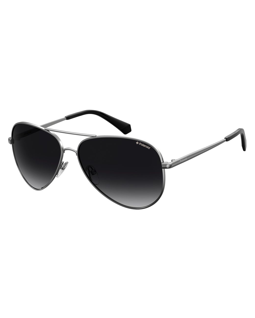 Polaroid Black Pld 6012/N/New 6Lb/Wj Sunglasses Metal Pilot Shaded