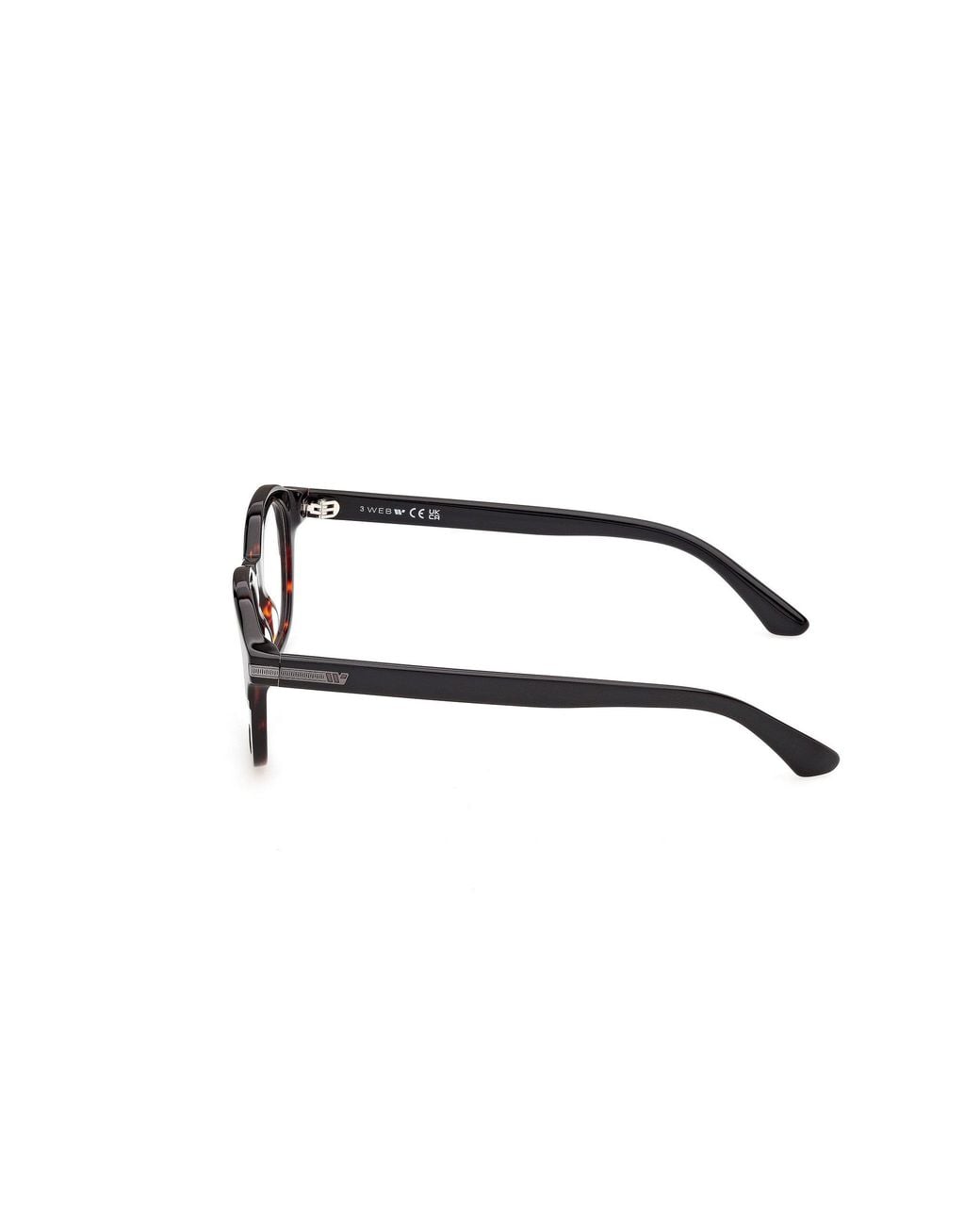 Web Black We5482 5 Optical Frames Acetate Geometric Normal for men