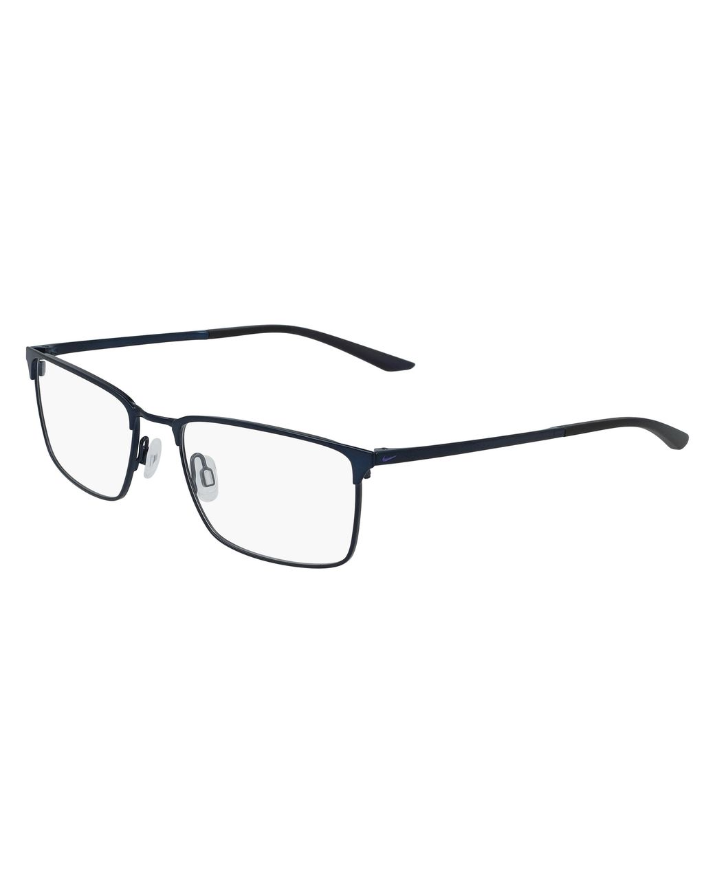 Nike Black 4307 212 Optical Frames Metal Squared Photochromatic for men