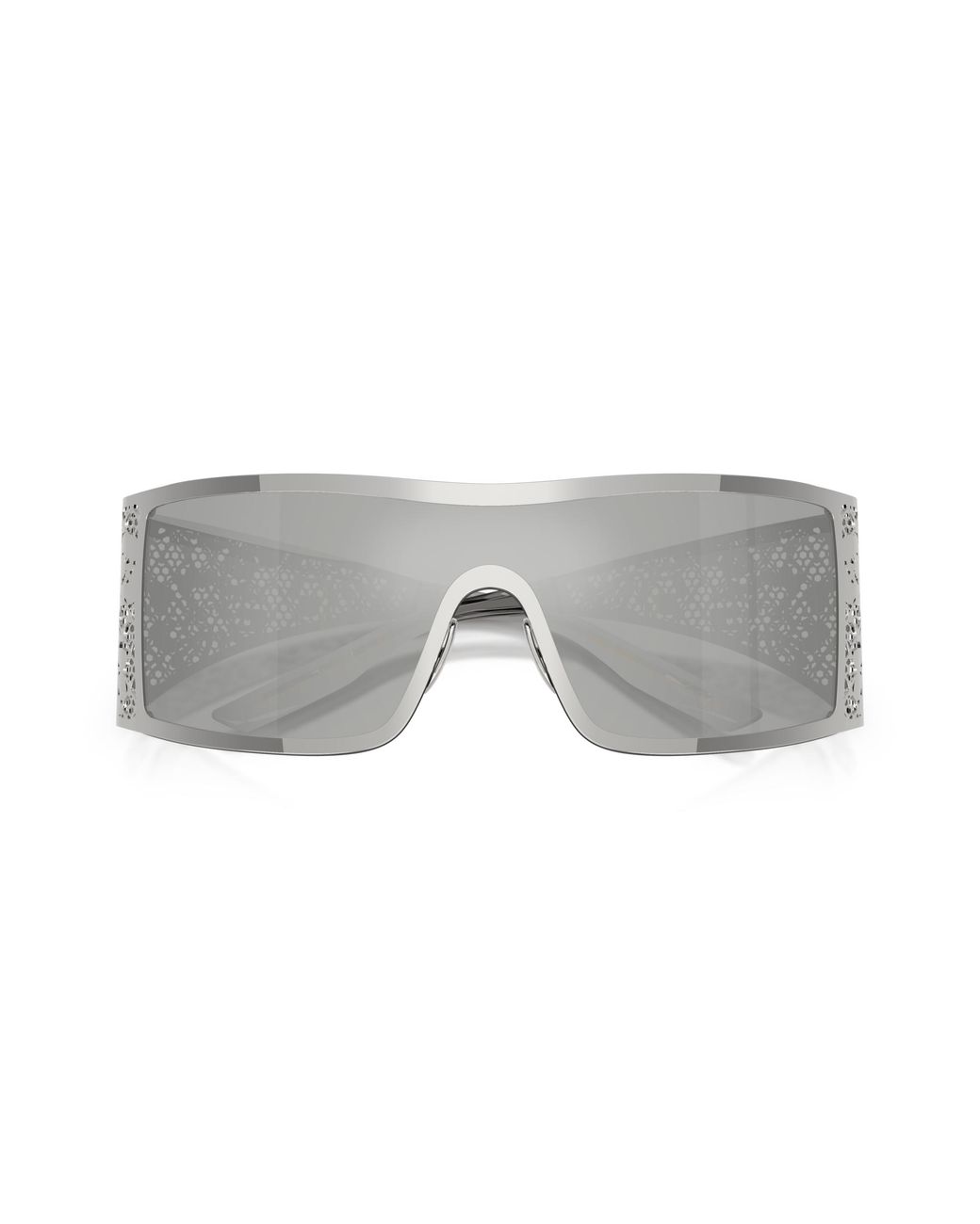 Dolce & Gabbana Black Dg2317 05/8V Sunglasses Metal Squared Mirrored