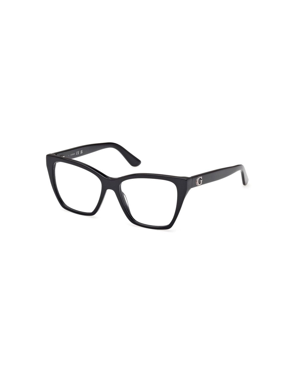 Guess Black Gu50234 001 Optical Frames Acetate Geometric Normal