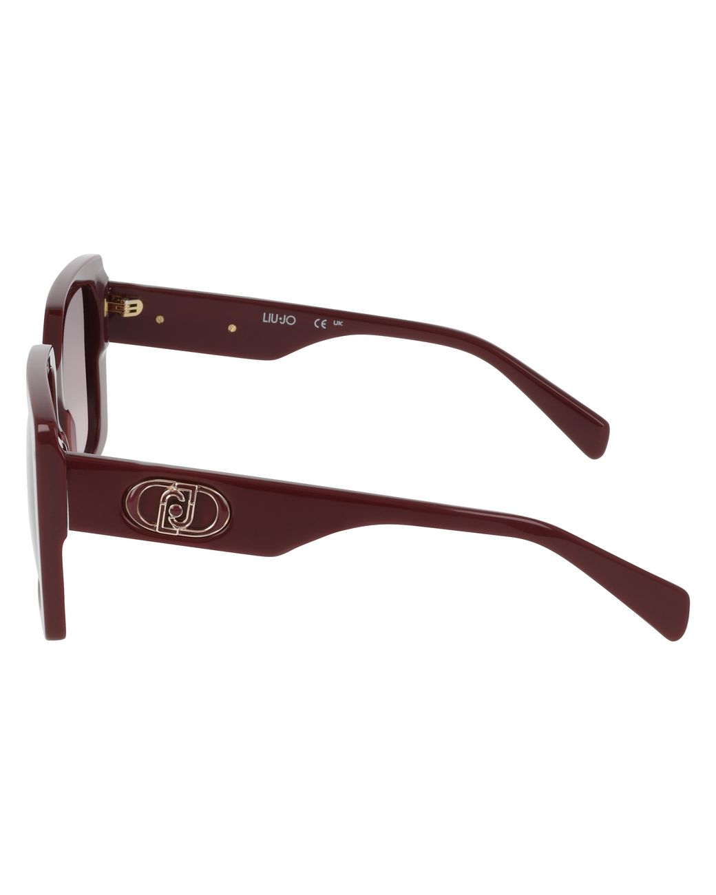 Liu Jo Black Lj816S 602 Sunglasses Acetate Bordeaux Squared Normal