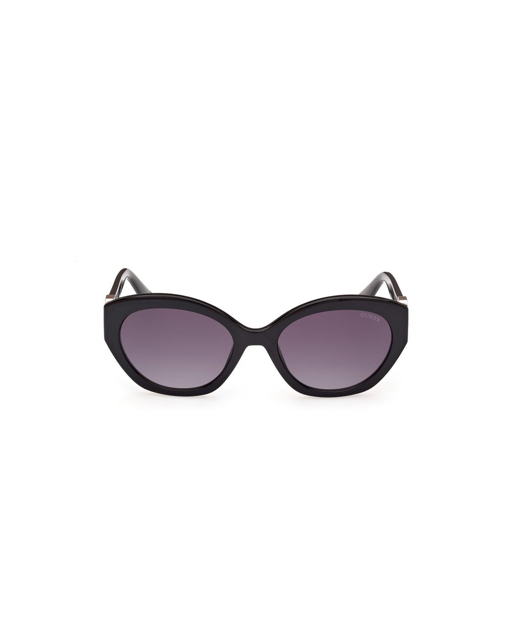 Guess Black Gu00104 01B Sunglasses Injected Round Normal Shaded