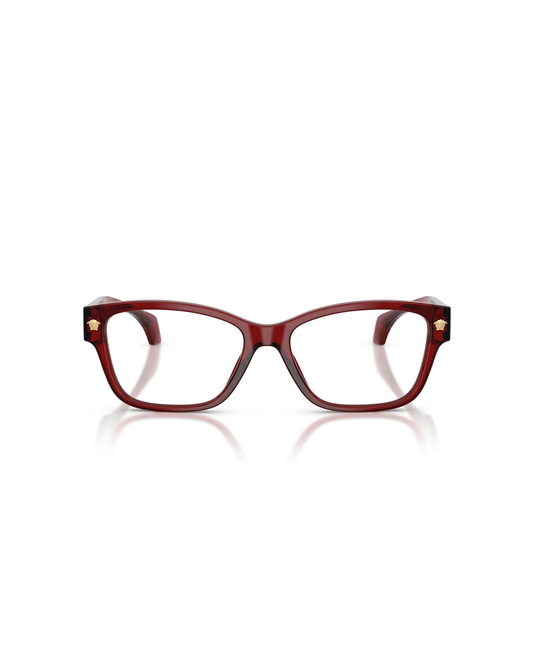 Versace Black Ve3392 5540 Optical Frames Acetate Transparent Cat Eye Normal