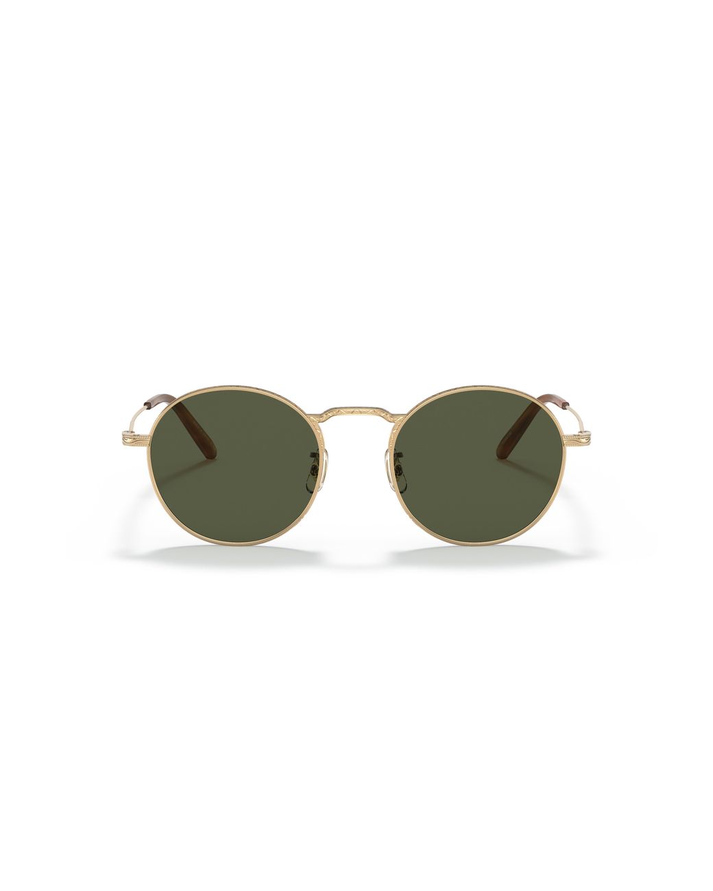 Oliver Peoples Black Ov1282St Weslie Sun 529252 Sunglasses Titanium G15 Round Normal for men