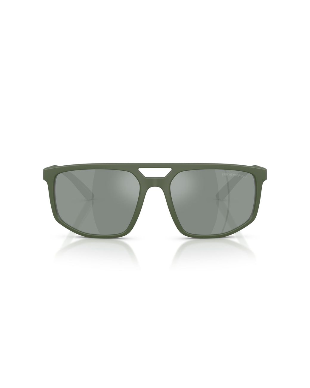 Emporio Armani Black Ea4248U 625930 Sunglasses Injected Pilot Mirrored for men