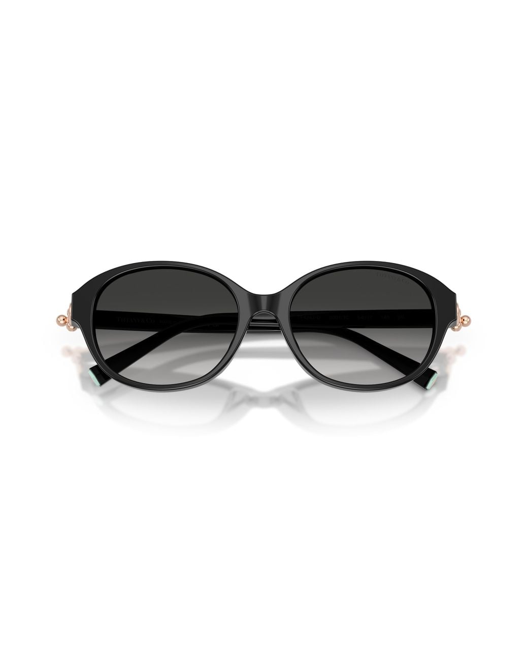 Tiffany & Co Black Tf4263D 80013C Sunglasses Acetate Round Normal Nuanced