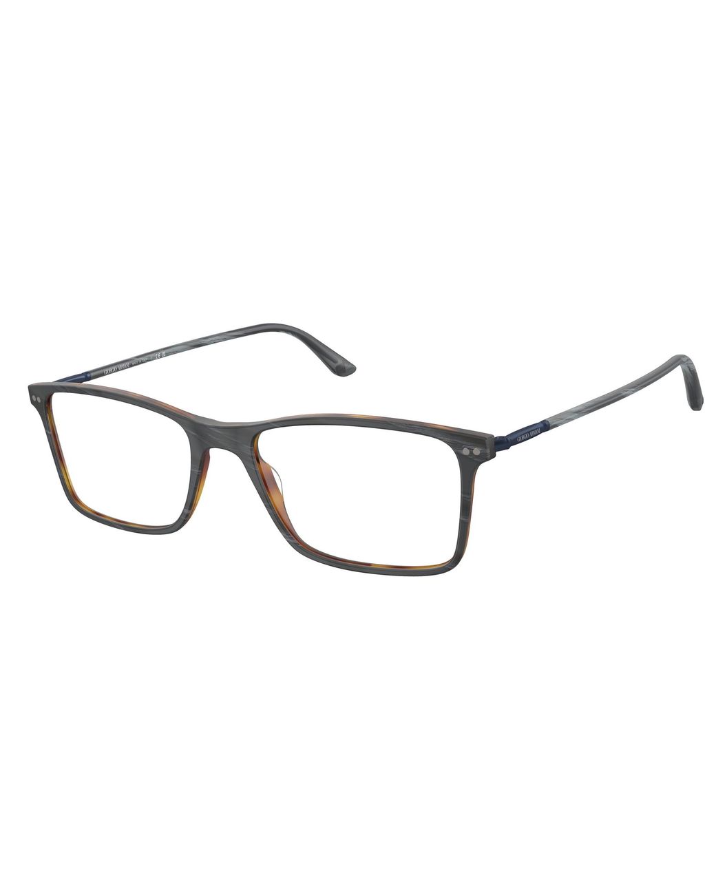 Giorgio Armani Black Ar7037 5570 Optical Frames Acetate Squared Normal for men