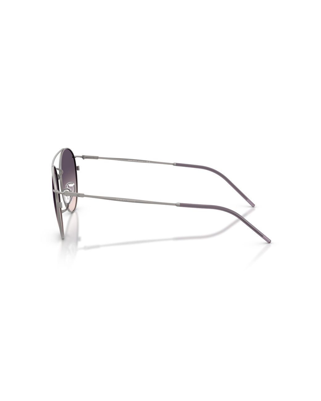 Giorgio Armani Black Ar6183 300336 Sunglasses Metal Round Normal Nuanced for men