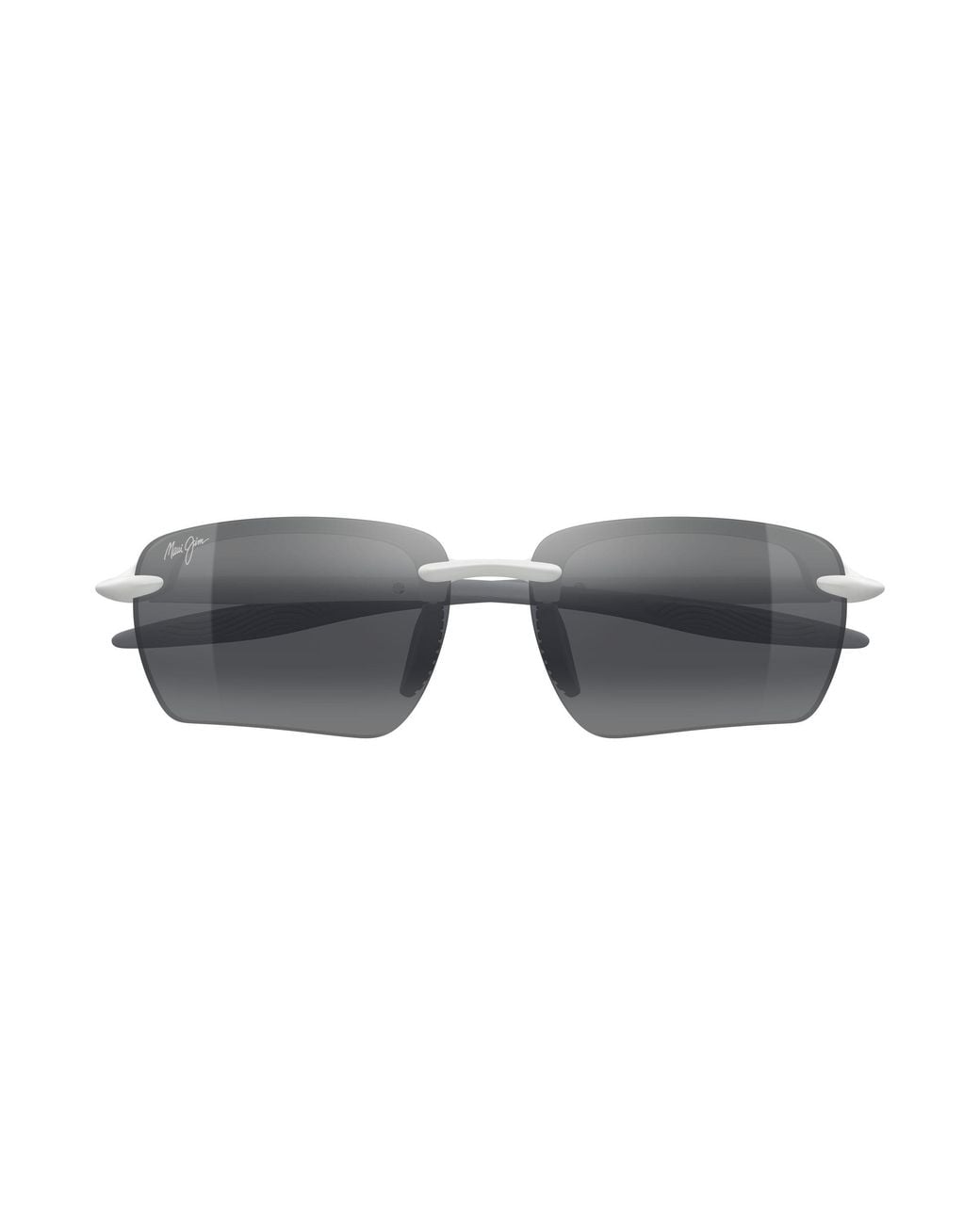 Maui Jim Black Mj0337Sa 002 Occhiali Da Sole Bio-Iniettato Grigio Geometrica