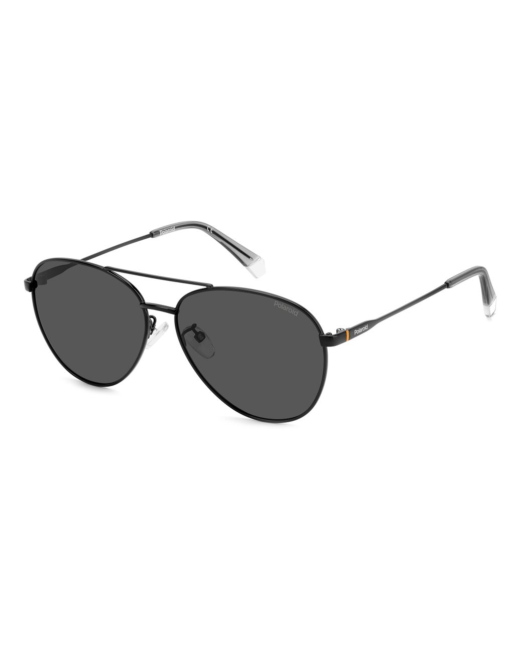 Polaroid Black Pld 4142/G/S/X 807/M9 Sunglasses Metal Pilot Polarized