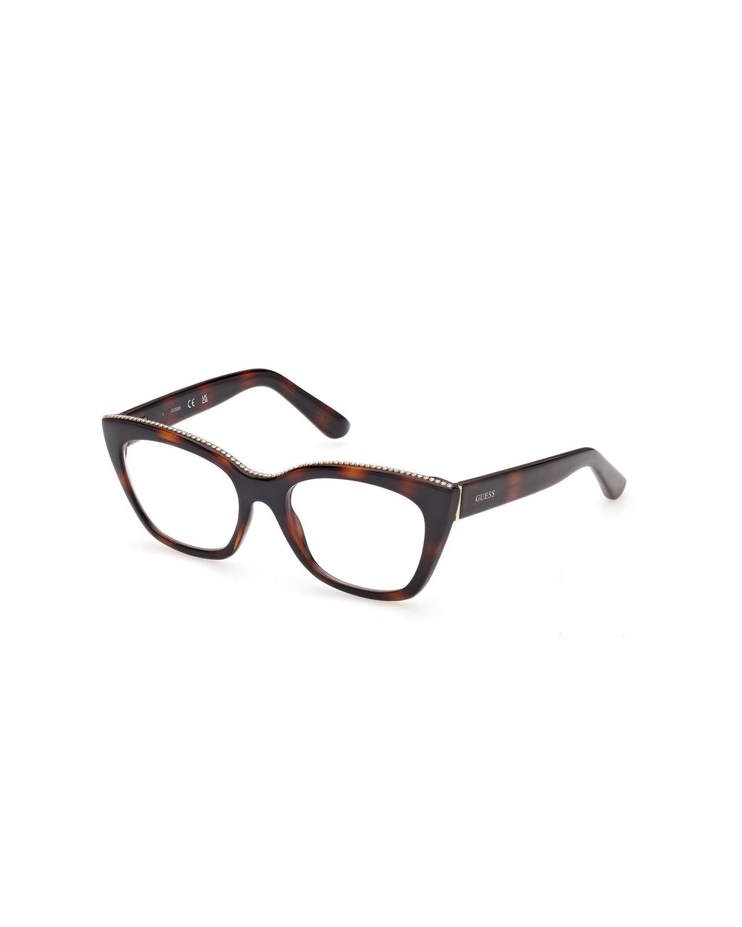 Guess Black Gu50361 052 Optical Frames Acetate Squared Normal