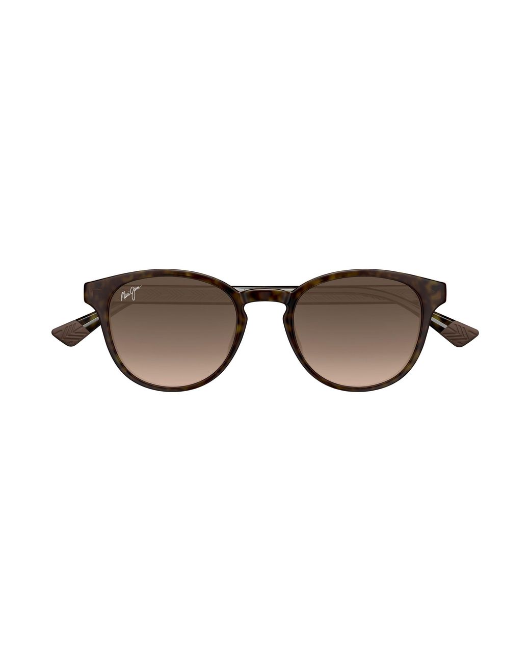 Maui Jim Black Mj0636S 002 Sunglasses Bio-Injected Bronze Round