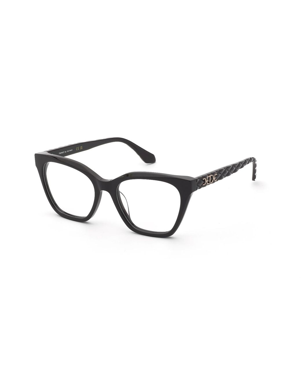 Twinset Black Vtw118 08La Optical Frames Acetate Butterfly