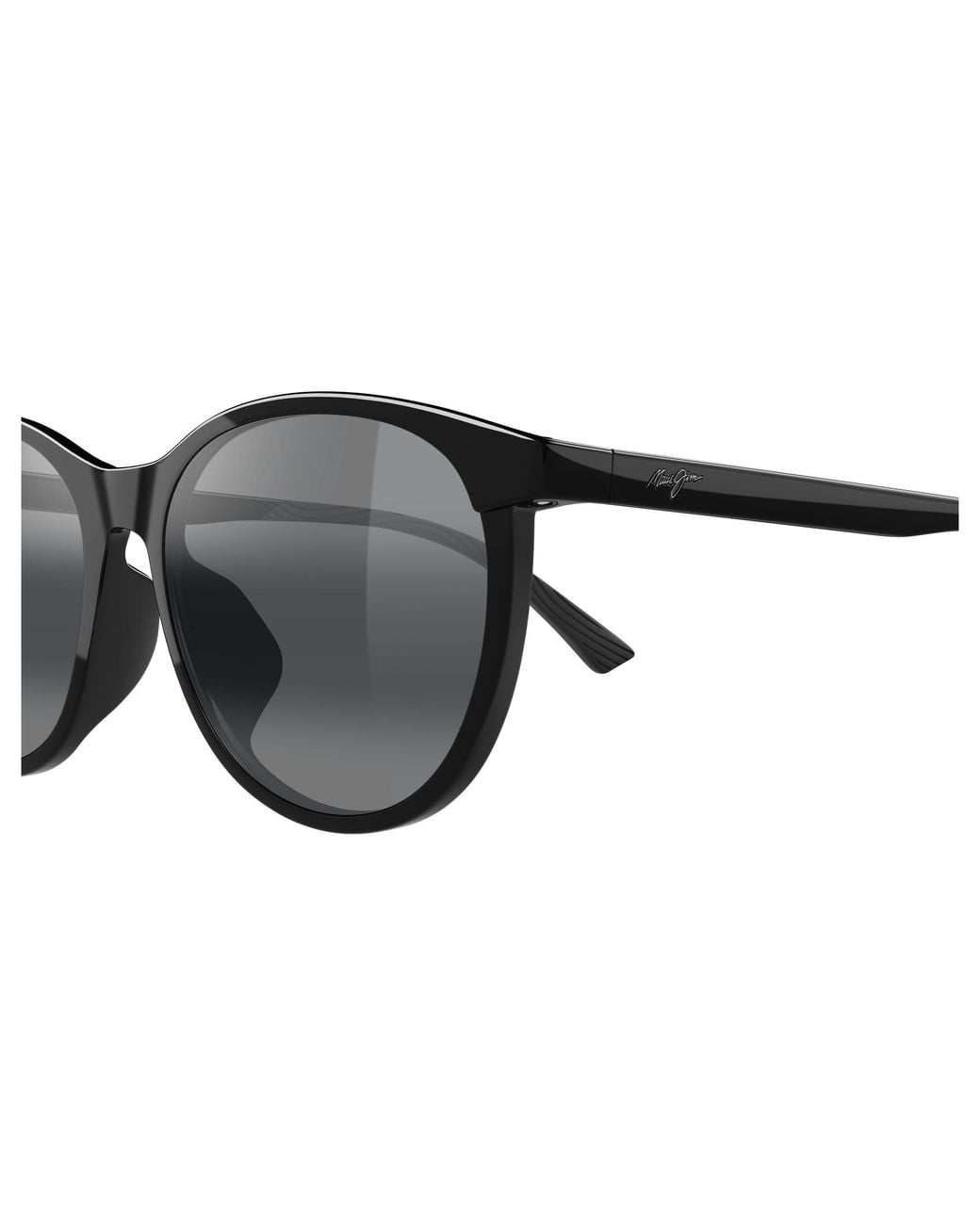 Maui Jim Black Mj0600Sa 001 Occhiali Da Sole Bio-Iniettato Grigio Rotonda