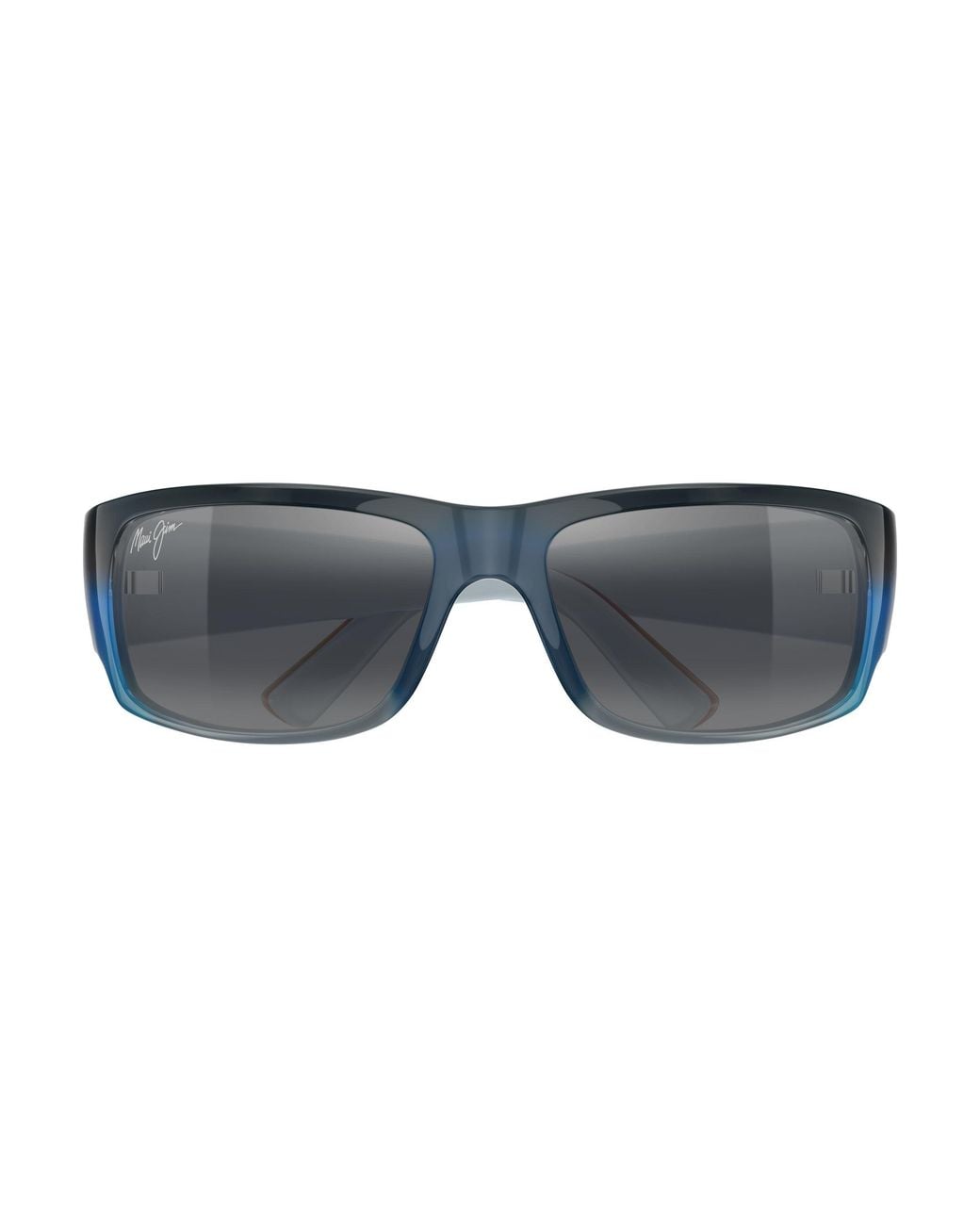 Maui Jim Black Mj0266S 003 Occhiali Da Sole Iniettato Grigio Squadrata