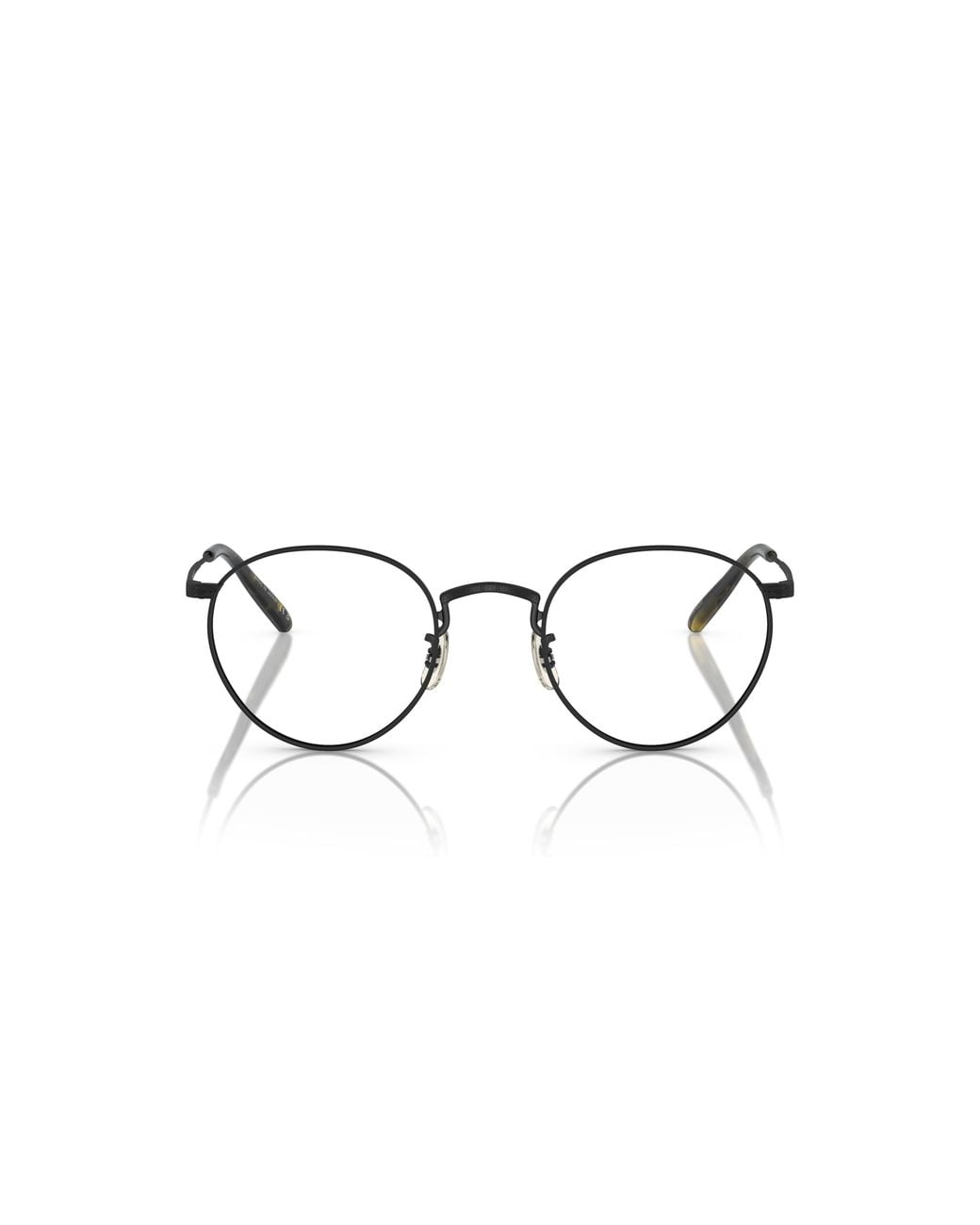 Oliver Peoples Black Ov1330T Op-47 5017 Optical Frames Titanium Transparent Pantos Normal