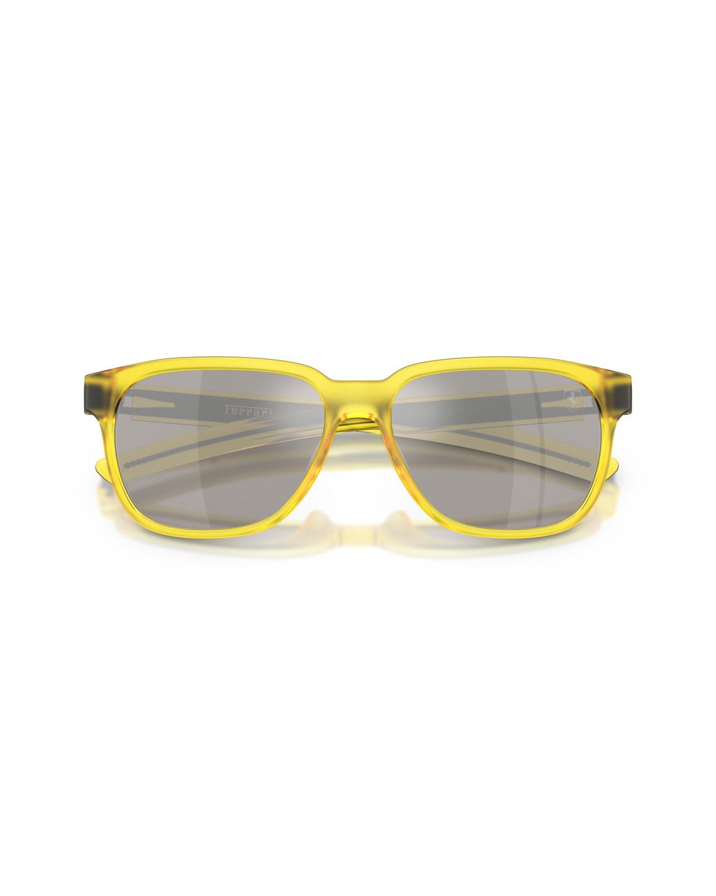 FERRARI SCUDERIA Black Fz6033D 507/6G Sunglasses Injected Squared Normal Mirrored for men