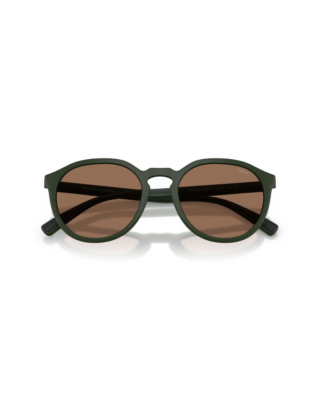Polo Ralph Lauren Black Ph4232U 559673 Sunglasses Injected Round Normal for men